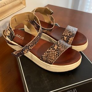 MIA Snake Skin Platforms